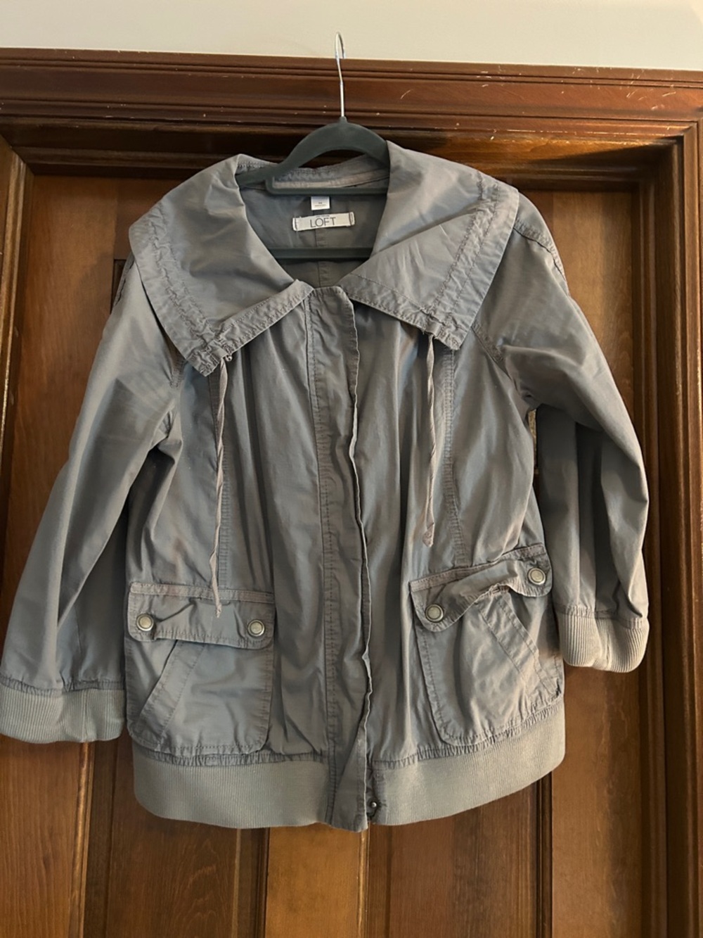 LOFT Olive Green Utility Jacket